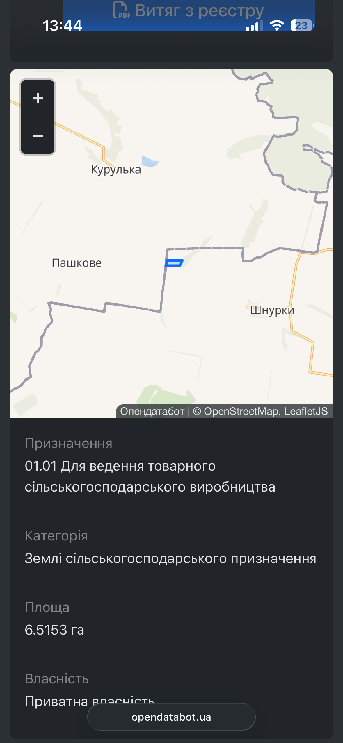 plot of land